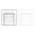 Pet Playpen Door Cage Metal Wire Indoor Fence Rabbit Puppy Expandable Panel