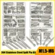 M1.5 M2 M3 M4 M5 M6 Stainless Steel U Shape Type Spring Cotter Hair Pin Cotter Pins Set Split Clamp