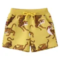 Jumping Meters Summer Tigers Print Boys Shorts Drawstring Cotton Hot Selling Animals Toddler Kids