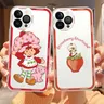 Cartoon V-Vintages Strawberry S-Shortcakes Phone Case For iPhone 13 14 12 11 Pro Max X XR XS Max