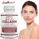 Multi Collagen Peptides Powder Capsules 5 Collagen Supplements Cow Chicken Egg Shell Bird &