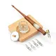 High Quality European Style Vintage Handmade Solid Wood Pen Holder English Calligraphy Dip Pen with