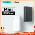 ROMOSS 10000 mAh Power Bank Portable Fast Charging PD20W External Battery 10000mAh Powerbank For