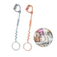 1PCS Pacifier Chain Clip Baby Toys Dummy Nipples Holder Clips BPA Free Baby Teething Toy Baby Bottle