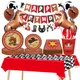 Western Cowboy Party Decor Cowboy Happy Birthday Banner Boots Horse Garland Paper Plate Cup Balloon