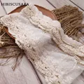 High Quality Lace Newborn Baby Photo Wraps Cotton Soft Infant Photography Fairy Swaddle Blanket