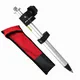 60CM Telescopic Mini Prism Pole 5/8x11" Thread fit for Full total Station Prism Surveying