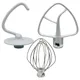 Mixer Kit For KSM150 Includes Dough Hook Wire Whip And Coated Flat Beater 3 Pieces Stand Mixers