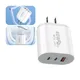 40W USB C Charger Quick Charge EU US Plug PD USB-C Type C Fast USB QC 3.0 Charger for iPhone 14
