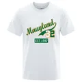 Marllyland 32 Est.1997 Streetwear Letter Graphics Tops Man Casual Oversize T Shirt Cotton Summer