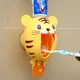 Cartoon Toothpaste Dispenser Strong Suction Sucker Bathroom Accessories Set Toothbrush Holder