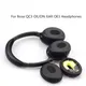 Black Replacement Earpads Headband Ear Pads Foam Cushion Set For Bose QC3 QC 3 On Ear/OE Headphones