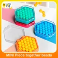 Mini Pocket Montessori Puzzle Toys Beads Game IQ Board Game Children's Spatial Logical Thinking