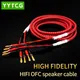 High Quality Pure Copper DIY Speaker Wire With Banana Plug Y plug Main Speaker Surround Sound Cable