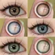 AMARA 1 Pair Colored Contact Lenses for Eyes Doll Eye Cosmetics Blue Contact Lenses Fashion Lens Eye