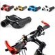 Anti-slip Rubber Bicycle Handlebar End Cover Aluminum Alloy Lock Mountain Bike Handlebar Bicycle