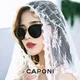 CAPONI Nylon Polarized Women's Sunglasses Fashion Trendy Cat Eye Sun Glasses Outdoor Anti Uv Ray