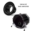 Tamburo Bass Bottom microfono altoparlante amplificatore del suono vocale accessori per batteria