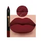Nude Brown Lipliner Pen Waterproof Sexy Red Matte Contour Tint Lipstick Lasting Non-stick Cup