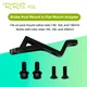 Rrskit Bicycle Brake Adapter +20mm Post Mount To Flat Mount Brake Adapter Mtb 140/160/180mm Aluminum