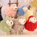 Fashion Sheep Wool Needle Felt Finished Animal Home Decoration Furnishing Art Cute Sheep Kids