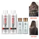 Without Formalin Repair Damaged&Straighten Hair 120ml Magic Master Keratin+Purifying Shampoo+Travel