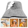 Cappello da Sauna in feltro cappello alla moda per Sauna cappello da Sauna ad assorbimento d'acqua
