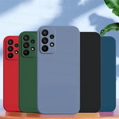 For Samsung Galaxy A23 Case Samsung Galaxy A23 4G 5G Cover Luxury TPU Liquid Silicone Phone Back Case For Samsung Galaxy A23 5G