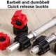 25mm Spinlock Collars Barbell Collar Lock Clips Weight lifting Bar Gym Dumbell Clamp Spring Clips