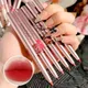 Nude Lip Liner Pen Cosmetic Waterproof Matte Lipliner Pencil Non-stick Cup Lasting Lipstick Pen