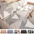 Stretch Printed Sofa Cushion Cover Anti-dirty Home Decor Washable Settee Covers for Pets Kids Living