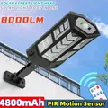 8000LM New Solar LED Street Light Outdoor Waterproof with Motion Sensor Remote Garden Courtyard