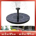 Solar Fountain Bird Bath Pond Patio Powered Fountain Garden Decoration Floating Garden Waterfall