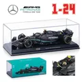 Bburago 1:24 NEW 2023 Mercedes-AMG Team W14 44# Hamilton 63# Russell Formula One Alloy Super Toy Die