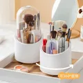 360° Rotating Makeup Brushes Holder Desktop Cosmetic Brush Organizer Lipstick Eyebrow Pencil