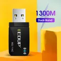 EDUP 1300Mbps adattatore Wifi USB3.0 WiFi Wireless Network WiFi Card Mini portatile 5G e 2.4G WiFi