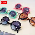 2024 Vintage Kids Sunglasses Boys Girls Children Goggles Retro Anti-UV400 Sunglasses Round Cloud