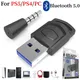 Bluetooth Audio Adapter Wireless Headphone Adapter Receiver for PS5/PS4 Game Console PC Headset 2 in