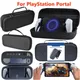 EVA Travel Hard Carrying Case for Sony PS5 PlayStation Portal Remote Player Storage Bag with Mesh