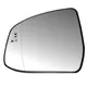 Heated Auto Side Mirror Glass Blind Spot Warning For Ford Focus MK2 MK3 Mondeo MK4 replace door wing