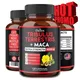 Daitea Tribulus + Maca Extract Capsules - Extra Strength 9600 Mg - Energy Endurance & Natural