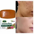 100G Licorice Root Soap Face Anti-acne Moisturizing Whitening Soap Facial Deep Cleansing Oil-control