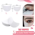 50/100PCS Eyeliner Shield For Eyeshadow Shields Protector Disposable Pads Lint Free Patch False