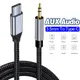 3.5mm to Type C Aux Cable Speaker Cable Audio Cable For Car Headphone USB C Converter Jack Speaker