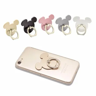 Cat and mouse design finger ring mobile phone smartphone holder socket for smartphone and phone case