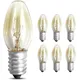 Replacement Scentsy Light Bulbs Small Screw in for Electric Wax Burner E14 10W 2700K Warm Light Up