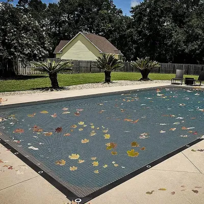 5x10m Pool Leaf Net Cover Leaf Netting For Inground And Above Ground Rectangle Pools Fine Mesh Cover
