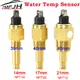 Universal Water Temperature Sensor Meter Temperature Sensor Water Temp 14MM 17MM 21MM for Boat Car