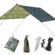 Camping Tent Waterproof Ground Tent Tarp Outdoor Large Canopy Sunshade Beach Shelter Hammock Rain