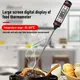 Food Thermometer Meat Cooking Food Temperature Measurement Electronic Probe Portable Barbecue